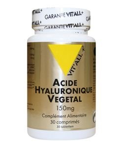 Acide hyaluronique végétal 150 mg, 30 comprimés
