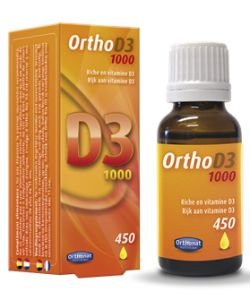 Ortho D3 1000 - without packaging, 450 drops