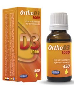 Ortho D3 1000 - sans emballage, 450 gouttes