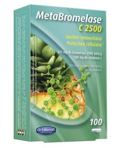 MetaBromelase C2500, 100 gélules