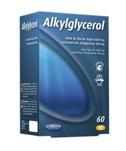 Alkylglycerol, 60 capsules