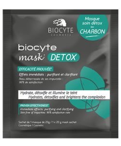 Detox Mask with charcoal, part