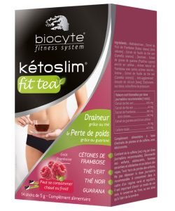 Ketoslim Fit tea, 14 sticks