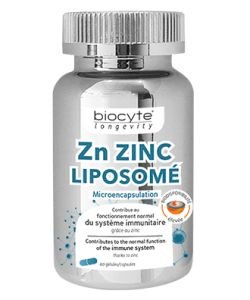 Zn Zinc liposomé, 60 gélules