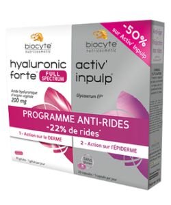 Anti-wrinkle program, 30 capsules + 30 capsules