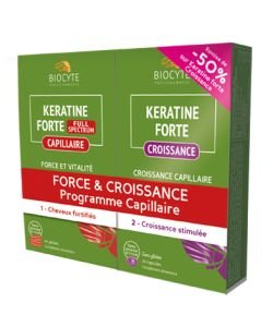 Duo pack Kératine Force & Croissance, pièce