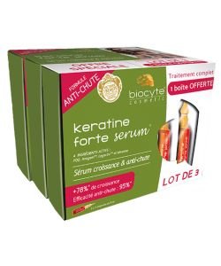Pack Keratin Strong serum, 15 vials
