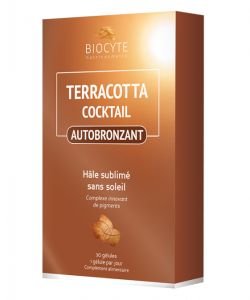 Terracotta Cocktail Self-Tanning Pack, 90 capsules