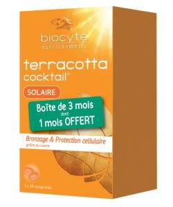 Pack Terracotta cocktail Solaire, 90 comprimés
