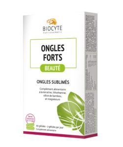 Ongles Forts - DLUO 07/2018, 40 gélules