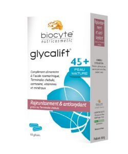 Glycalift 45+ - Best before 12/2018, 60 capsules