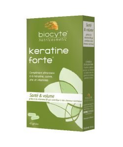 Keratin Forte, 40 capsules
