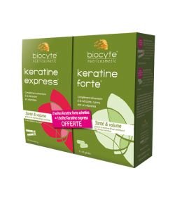 Pack Gamme Keratine, 80 gélules + 10 sticks