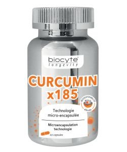 Curcumin x185, 30 capsules