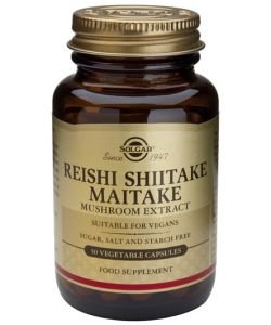 Reishi mushroom extract Shiitake Maitake, 50 capsules