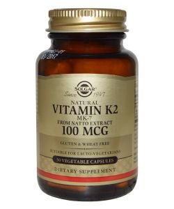 Vitamin K2 100 μg - Best before date 08/2018, 50 capsules