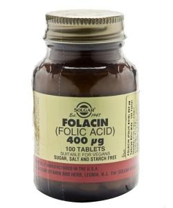 Folacin (Acide Folique) 400 µg - DLUO 06/2026, 250&nbsp;comprimés