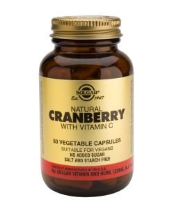 Cranberry with Vitamin C, 60 capsules