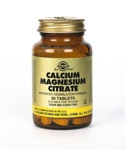 Calcium Magnesium Citrate, 50 comprimés
