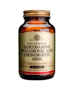 Glucosamine / hyaluronic acid / chondroitin / MSM, 60 tablets