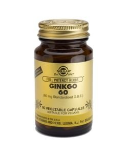 Ginkgo 60 mg, 60 gélules