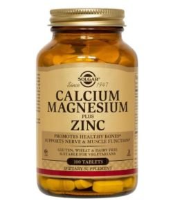 Calcium Magnésium plus Zinc , 100 comprimés