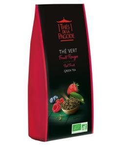 Green tea with red fruits BIO, 100 g