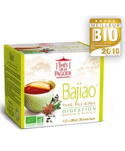 Bajiao - Thé Digestion - DLUO 07/2018 BIO, 30 infusettes