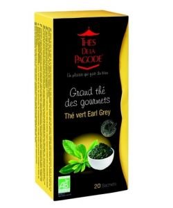 Thé Vert Earl Grey BIO, 20 infusettes