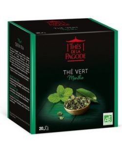 Green Tea with Mint BIO, 20 infusettes