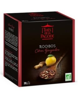 Lemon-Ginger Rooibos BIO, 20 sachets