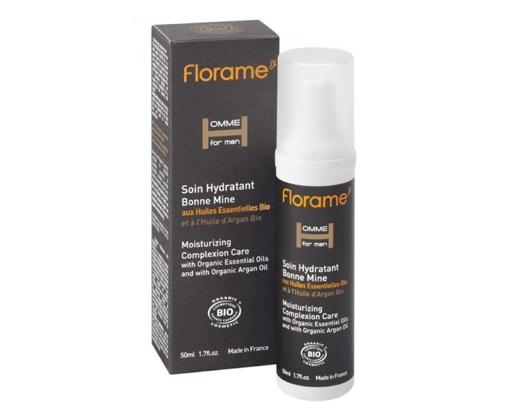 Soin hydratant Bonne Mine Homme - Florame - 50 ml