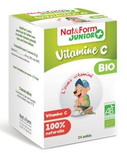 Ours+ Vitamine C - DLUO 07/2018 BIO, 24 oursons