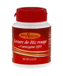 Levure de Riz Rouge + Coenzyme Q10, 60 gélules