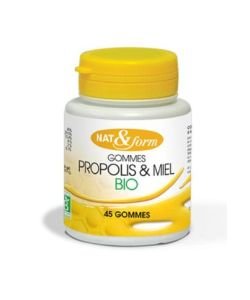 Gommes Propolis & Miel BIO, 50 g