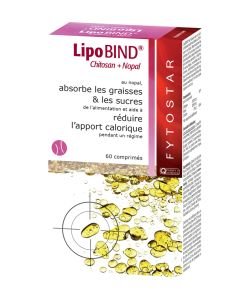LipoBind Maxi (Chitosan + Nopal), 120 comprimés