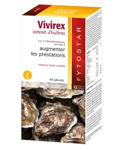 Vivirex - Extrait d'huîtres, 60 gélules