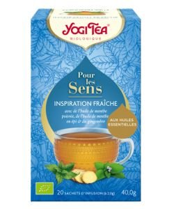 Fresh Inspiration - Infusion with Essential Oils BIO, 17 sachets