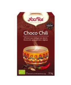 Choco Chili - Infusion ayurvédique BIO, 17 sachets