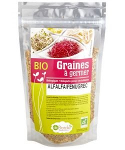 Mélange de graines - Alfalfa - Fenugrec - DLUO 06/2019 BIO, 200 g