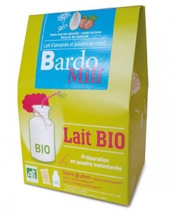 Bardo'Mill - Lait d'amande & Poudre de corail - DLUO 07/19 BIO, 500 g