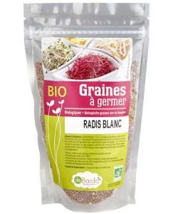 Graines à germer - Radis blanc BIO, 200 g