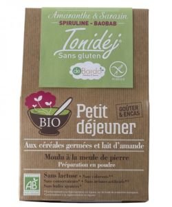 Gluten-free ToniDéj - Spiruline & Baobab tree BIO, 500 g