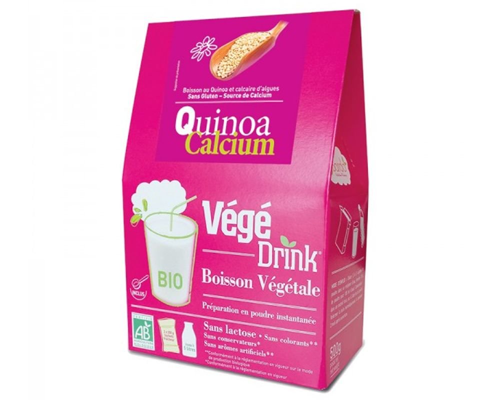 VégéDrink Quinoa Calcium Bio De Bardo 500 g