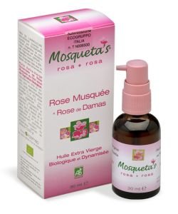 Rose Hip oil (+ Essential oil of Damascus Rose) BIO, 30 ml
