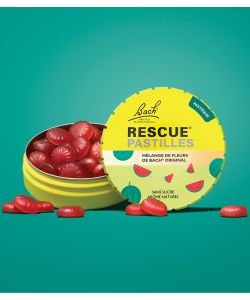 Rescue® Pastilles - Pastèque DLUO 04/26, 50&nbsp;g