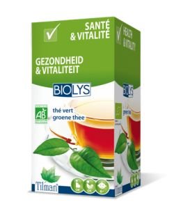 Green tea infusion (Health & Vitality) - Best before 10/2018 BIO, 20 sachets
