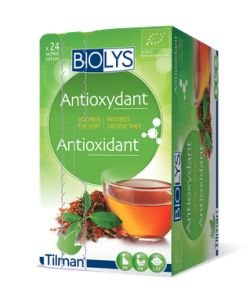 Infusion Antioxydant (rooibos - thé vert) - DLUO 11/25 BIO, 24 sachets