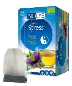 Infusion anti-Stress (passiflore-mélisse) BIO, 24 sachets