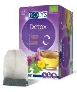 Detox infusion (burdock - dandelion) BIO, 24 sachets